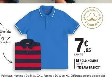 polo homme 