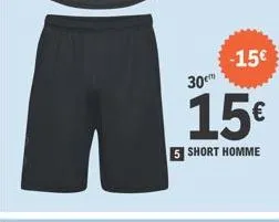 short homme 