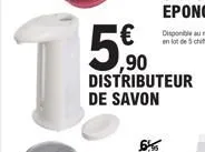 distributeur de savon 
