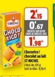 chocolat au lait St michel