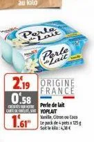 lait yoplait