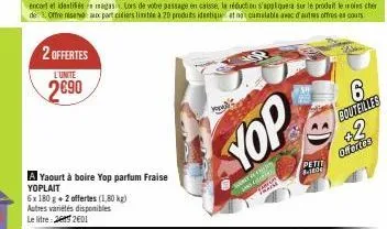 yaourt à boire yop