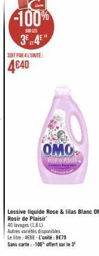 lessive liquide Omo