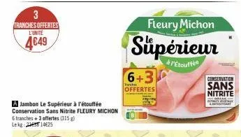 jambon fleury michon