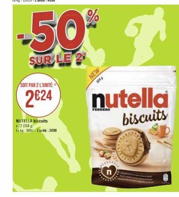 biscuits Nutella