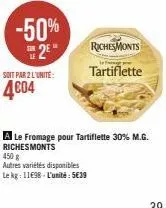 fromage richesmonts
