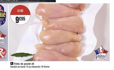 filets de poulet 