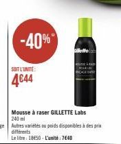 mousse Gillette