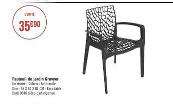 fauteuil de jardin 