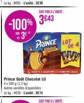 chocolat Prince