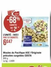 moules costa