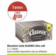 promos Kleenex