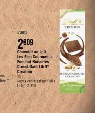 chocolat au lait Lindt