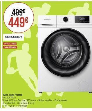 lave-linge Schneider