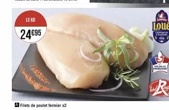 filets de poulet 