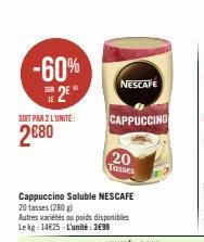 tasses Nescafé
