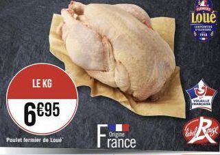 poulet fermier Loué