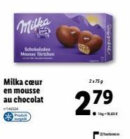 mousse au chocolat Milka