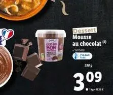 mousse au chocolat 