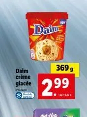 crème daim