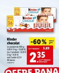 chocolat Kinder