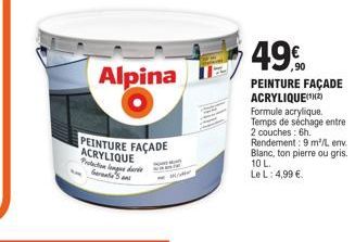 peinture Alpina