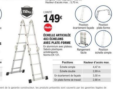 échelle articulée 3M