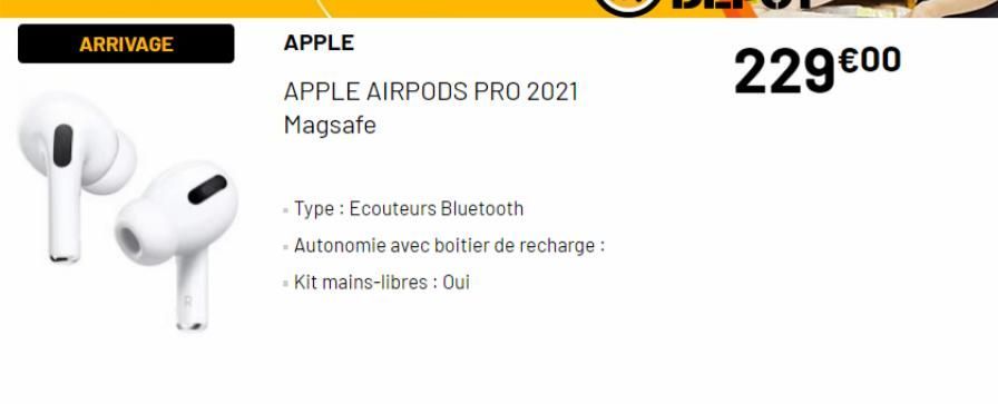 écouteurs bluetooth Apple