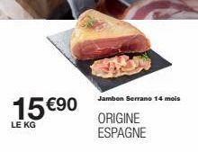 jambon serrano 