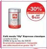 café moulu illy