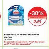 Fresh disc "Canard" fraicheur  marine  Le bater  En promotion également:Fresh diac citron vert, Fresh disc eucalyptus  -30%  IMMEDIATEMENT 2e72 