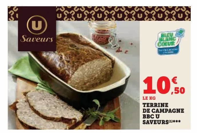 terrine  de campagne  bbc u  saveurs***