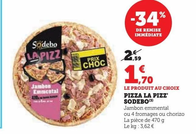 pizza la pizz'  sodebo