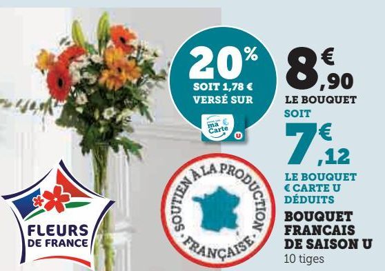 BOUQUET FRANCAIS DE SAISON U