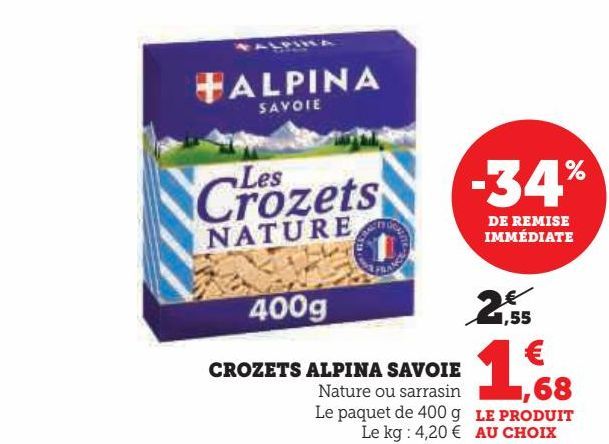 CROZETS ALPINA SAVOIE