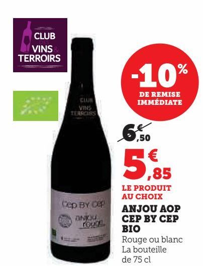 ANJOU AOP CEP BY CEP BIO