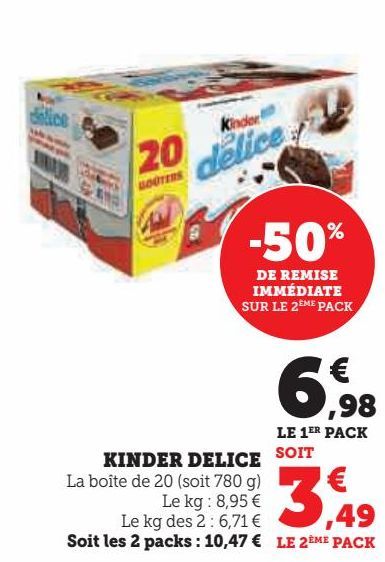 KINDER DELICE