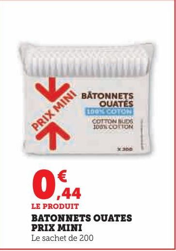 BATONNETS OUATES PRIX MINI