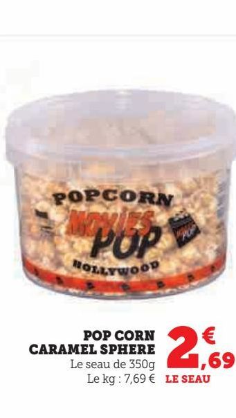 POP CORN CARAMEL SPHERE