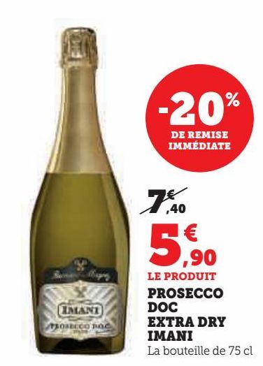 PROSECCO DOC EXTRA DRY IMANI