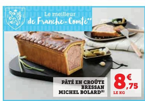 PÂTÉ EN CROÛTE BRESSAN MICHEL BOLARD