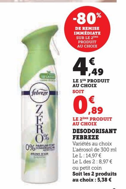 DESODORISANT FEBREZE