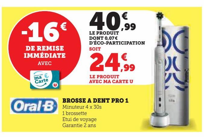 brosse à dents pro 1