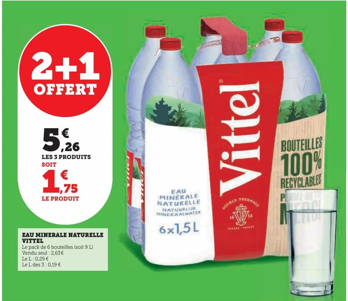 eau minerale naturelle vittel