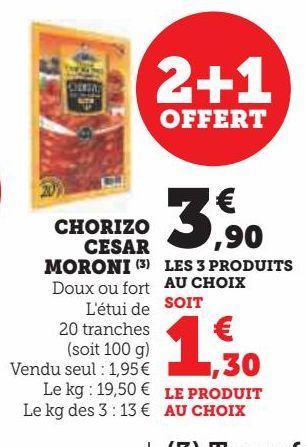 Chorizo Cesar Moroni