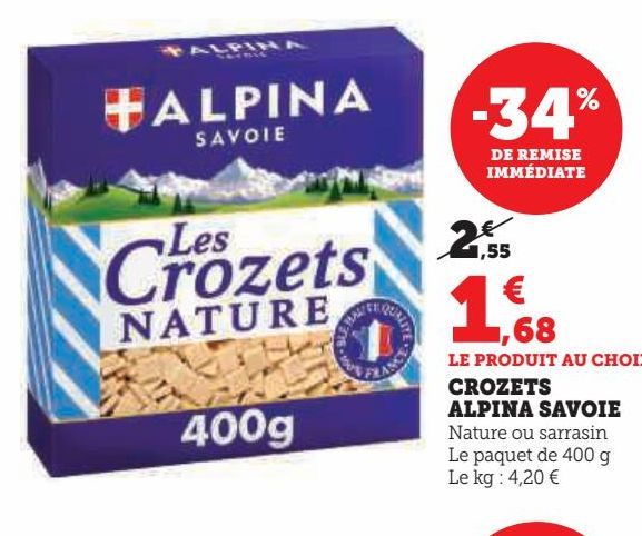 Crozets Alpina savoie