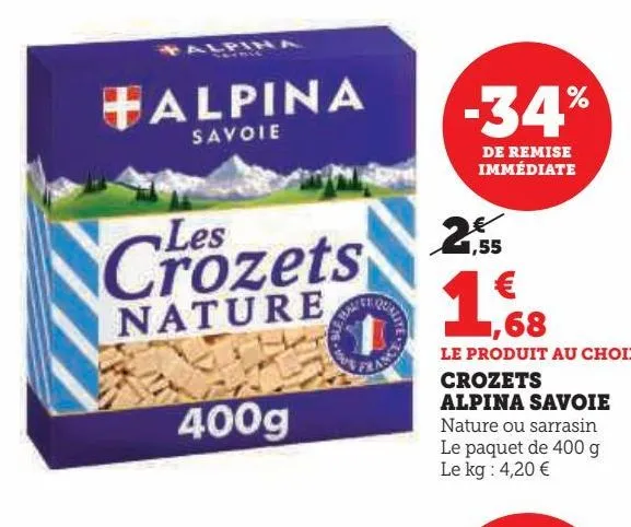 crozets alpina savoie