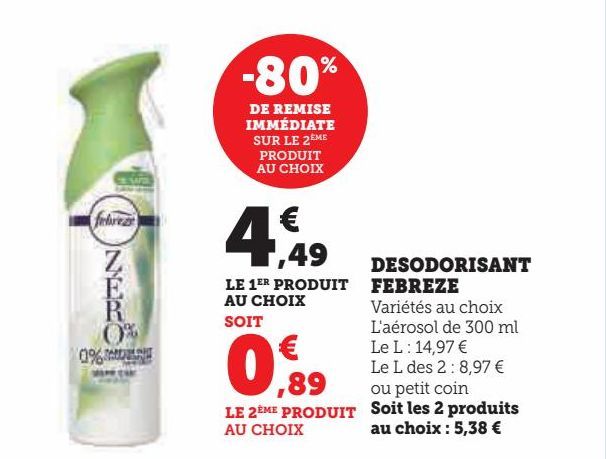 DESODORISANT  FEBREZE