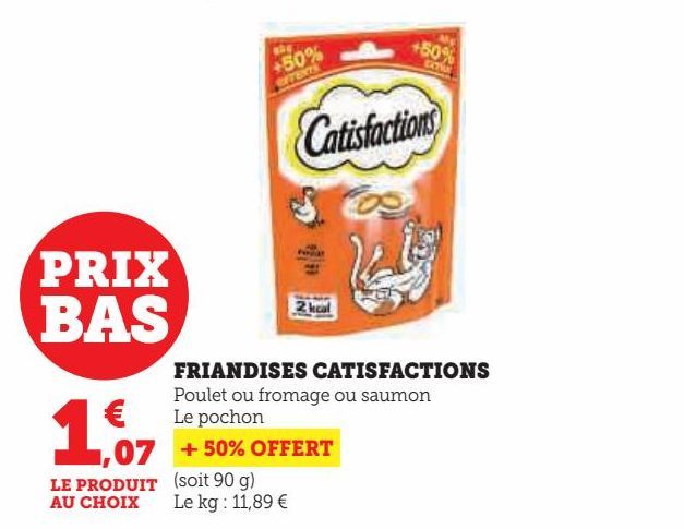 FRIANDISES  CATISFACTIONS