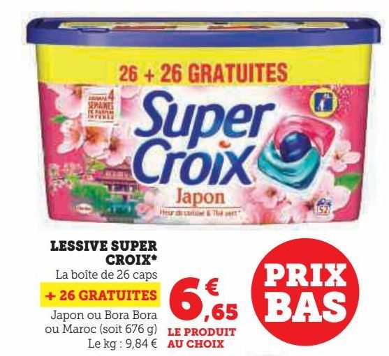 LESSIVE SUPER  CROIX